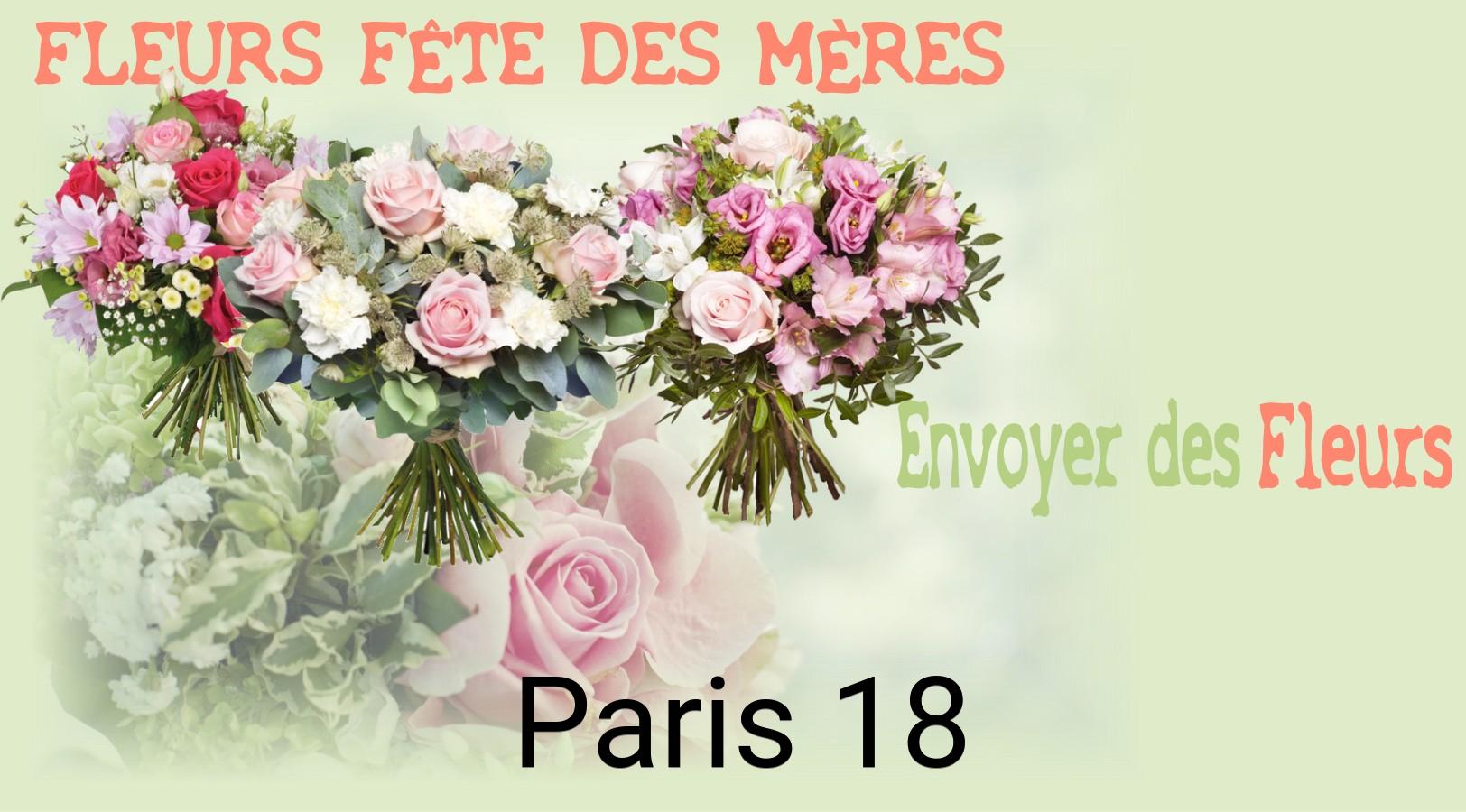 Bouquet de Fête des Mères livré à Paris-18